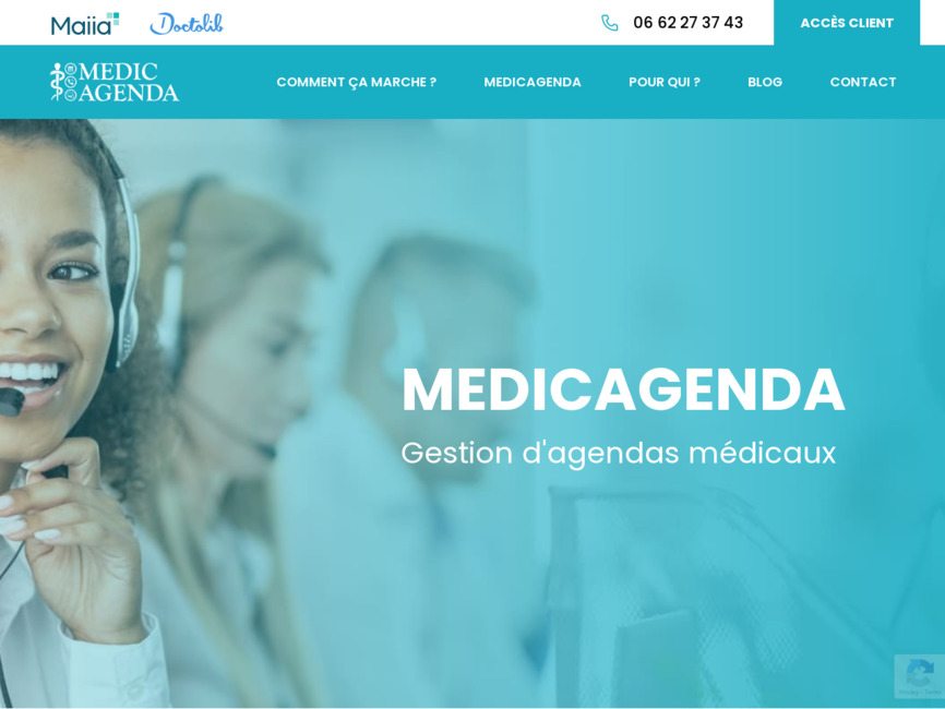 Medic agenda - secr�tariat m�dical � distance � caen