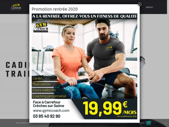 Gym&Coach : salle de sport avec équipement connecté et coaching personnalisé