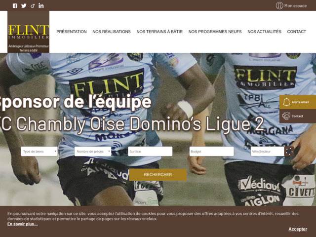 Flint Immobilier, aménageur-lotisseur dans le 60, 95 et 78