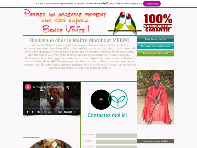 Maître marabout spécialiste en retour affectif en 24 heures en France