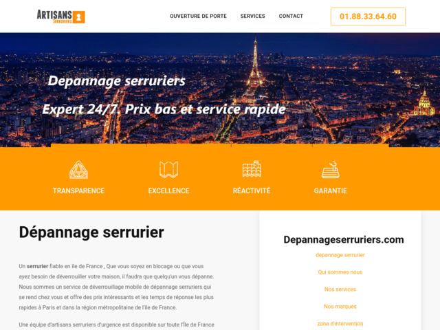 www.depannageserruriers.com