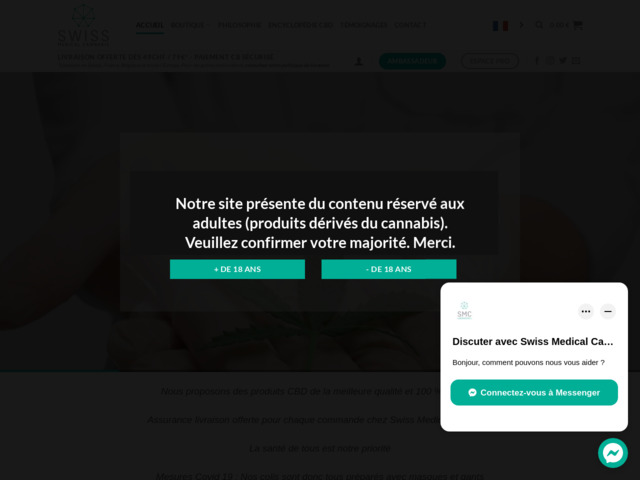 Boutique produits et huiles CBD de qualit - Swiss Medical Cannabis