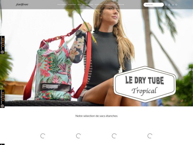 Vente en ligne de sacs tanches et de kayaks