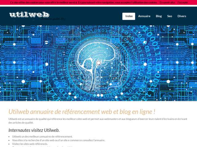 Utilweb annuaire de sites web et blog en ligne