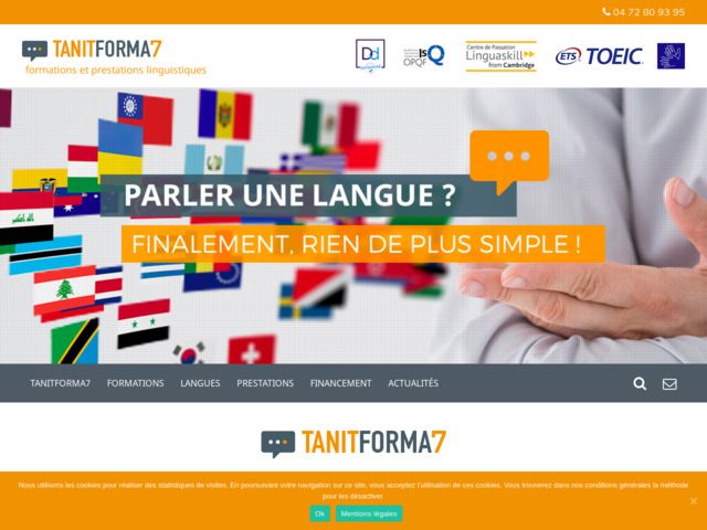 Tanit Forma 7, les formations linguistiques accessibles  tous