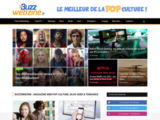 Buzzwebzine.fr : magazine d'actualit web