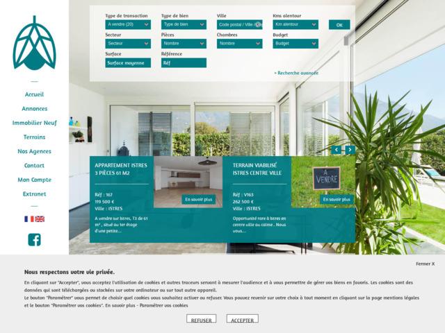 Agence immobilière « Agence de l'Olivier » à Istres