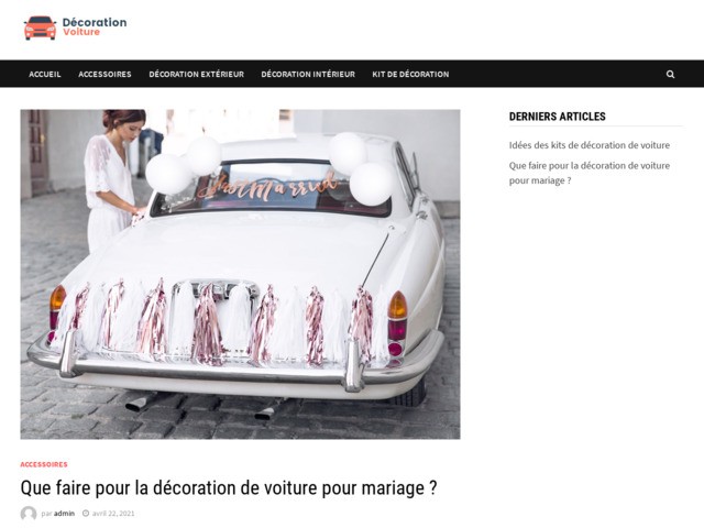 Decoration de voiture