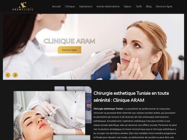 Chirurgie esthétique en Tunisie moins cher que la France tout inclus