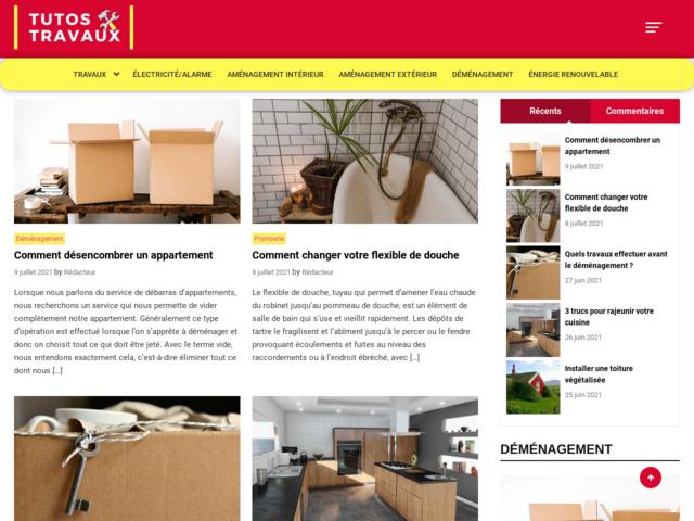 Tutos travaux