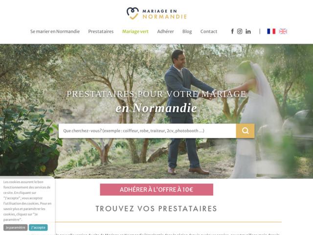 Mariage en normandie - prestataires locaux spécialisés dans le mariage