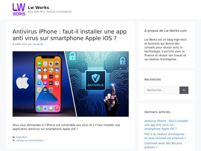 LW Works : blog high-tech et business