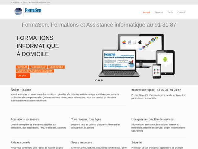 Formation et assistance informatique NC