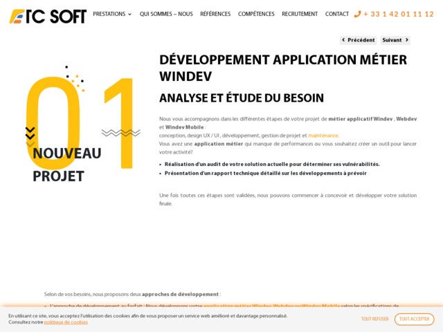 Etc Soft agence de dveloppement Windev sur mesure