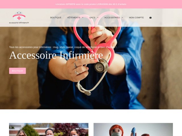 Accessoire infirmière, la boutique des infirmières