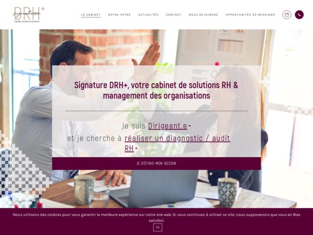 Service en conseil rh: signature drh et l'expertise de l'entreprise