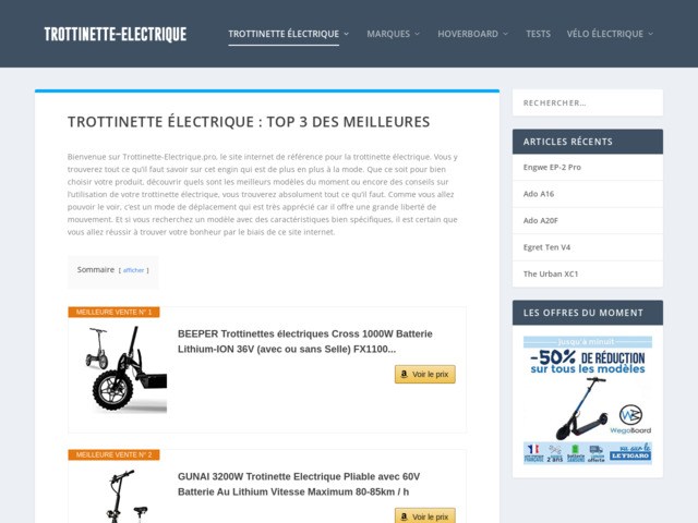 Trottinette-Electrique le guide