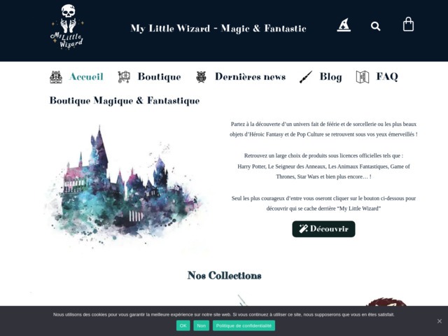 My Little Wizard - boutique de produits dérivés et pop culture