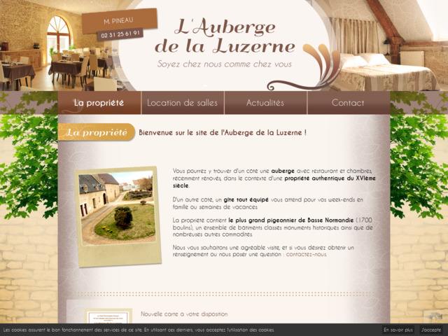 Auberge de la Luzerne - Hôtel avec accès à la piscine à Bernières-sur-Mer