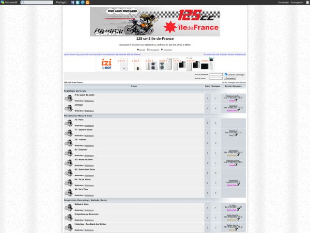 Rencontre balade 125cm3