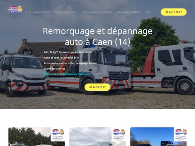 Dpannage auto remorquage Caen 14
