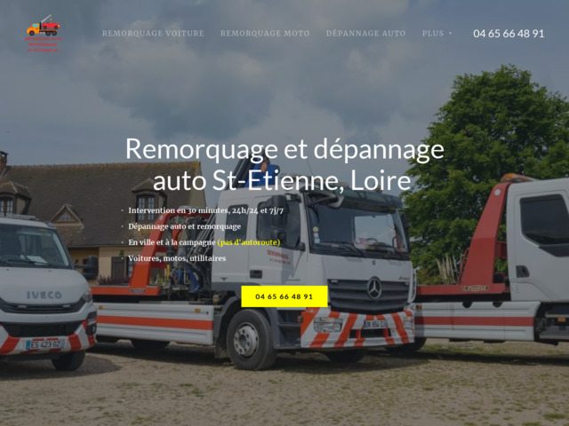 Dépannage auto remorquage St Etienne 42