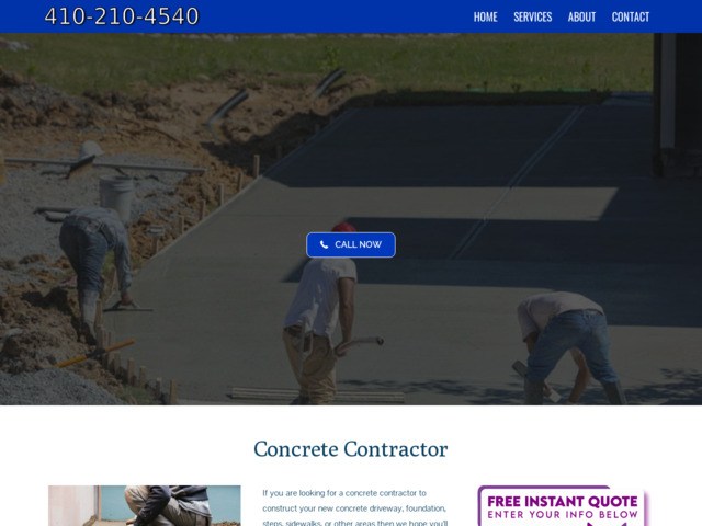 Baltimore concrete services