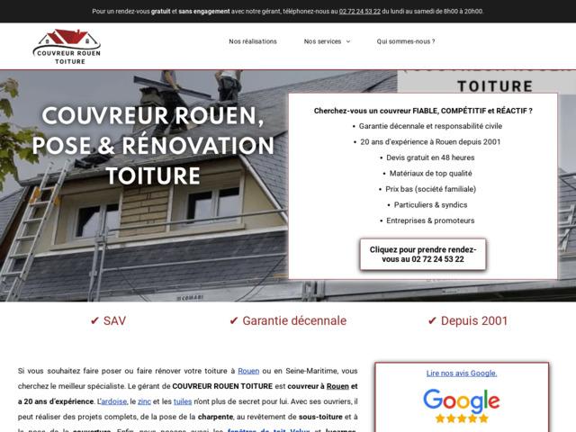 Couvreur Rouen toiture