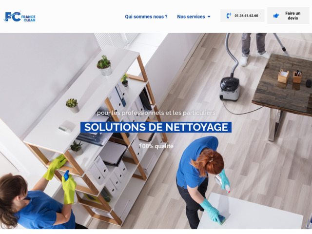 France Clean spécialiste du nettoyage pour les professionnels