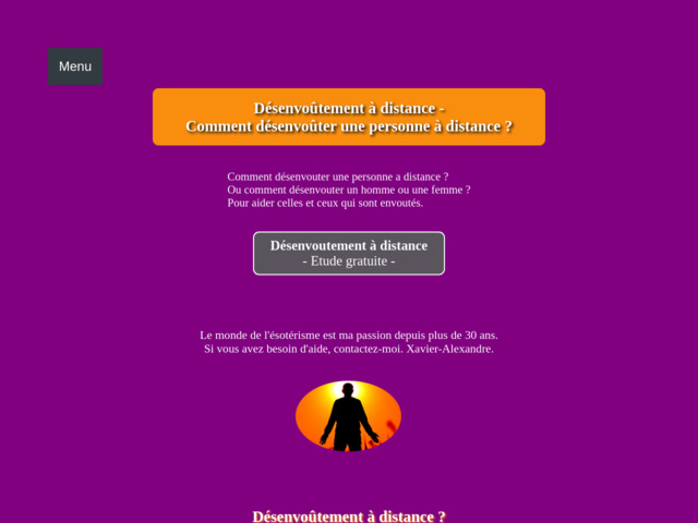 Desenvoûtement à distance - comment desenvouter une personne à distance ?