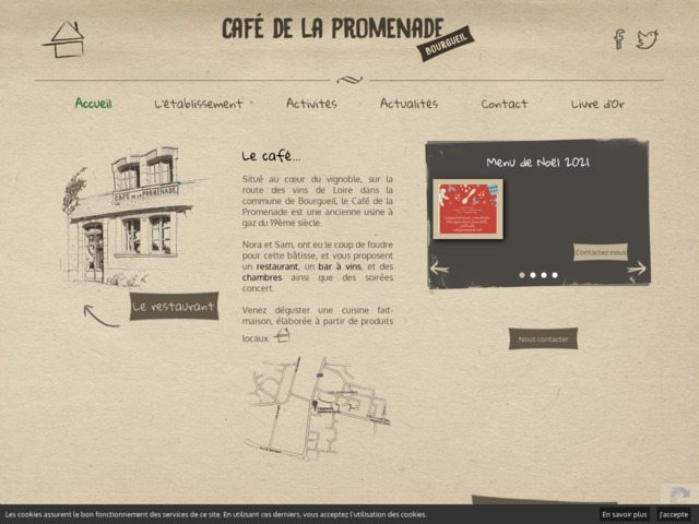 Café de la promenade - restaurant convivial à bourgueil (37)