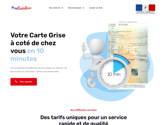 Votre carte grise dans le 92 en 10mn - Proxi Carte Grise