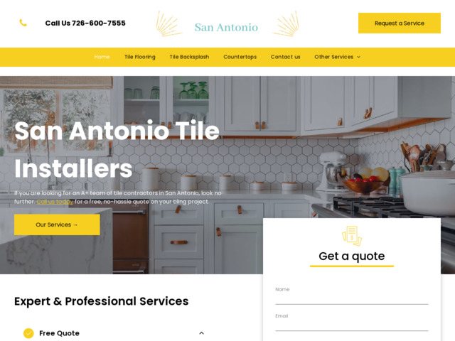 San antonio tile installation