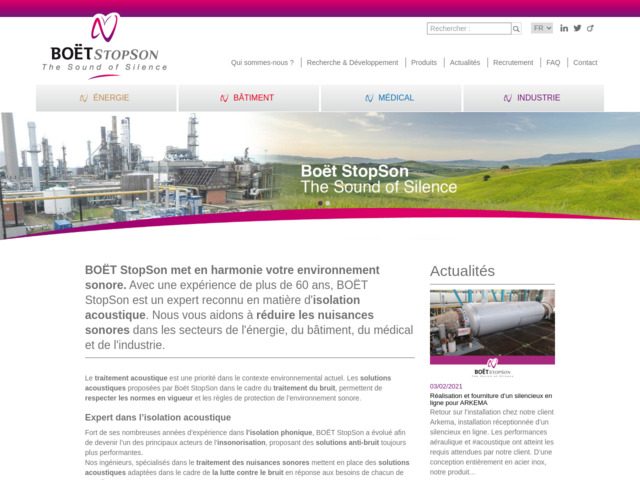 Boet Stopson est un expert reconnu en matière d'isolation acoustique