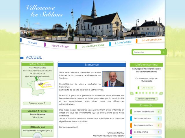 Villeneuve-les-Sablons, informations pratiques à votre service !