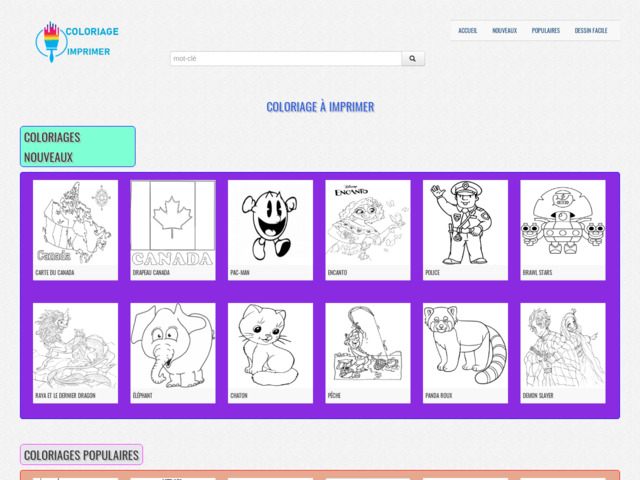 Coloriage a imprimer