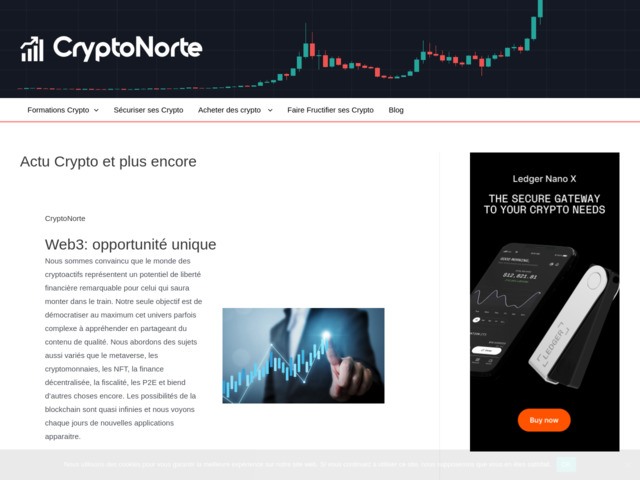 Actu crypto et plus encore
