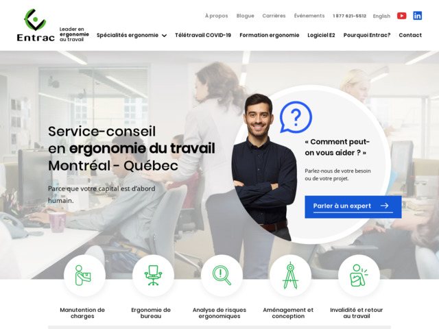Entrac, ergonomie du travail