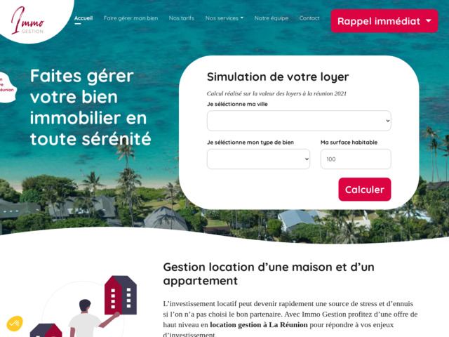 Immo gestion : gestion immobilière à la réunion