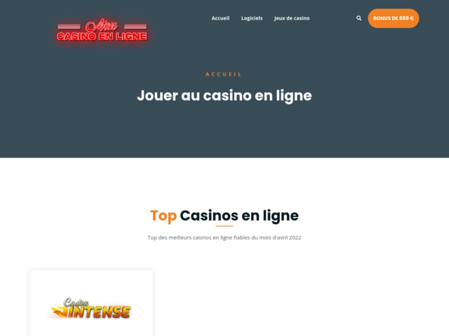 Mon casino en ligne