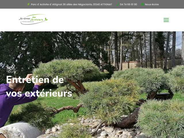 Jérômes les Jardiniers - jardinier paysagiste à Bourg-en-Bresse, entretien d'espaces verts