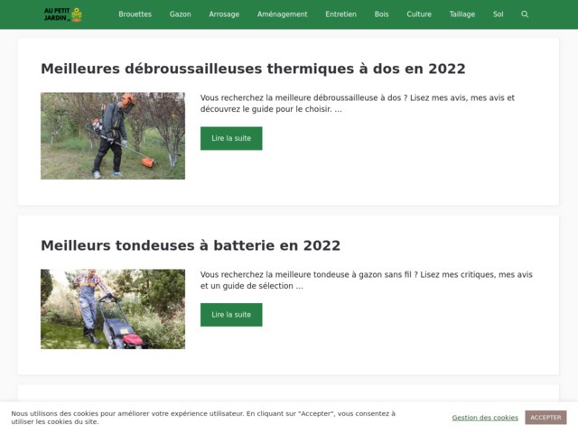 Guide d'achat pour le jardin