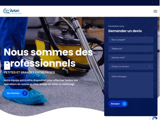 Carr'eau Nettoyage, entreprise de nettoyage dans l'Ain