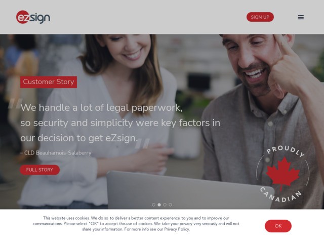 Signature électronique ezsign