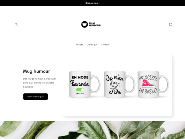 Boutique souvenir mug