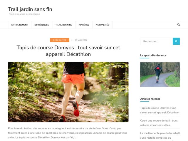 Trail & course | chaussures, calendrier, conseils homme femme