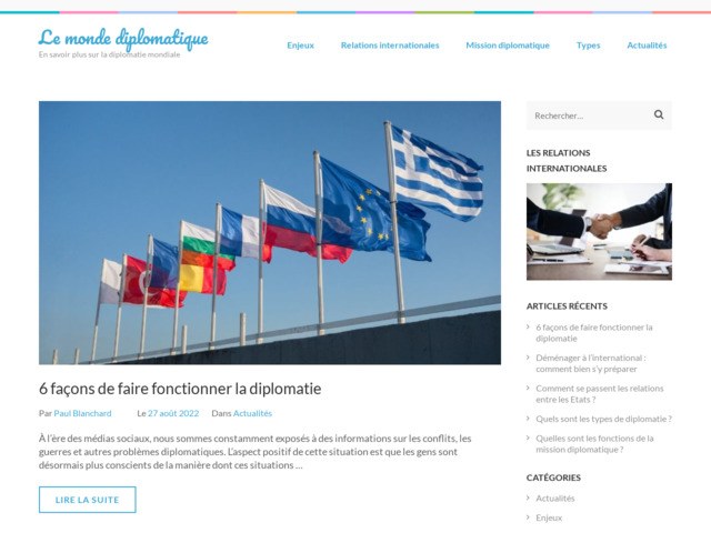 Le monde diplomatique | relations internationales entre pays