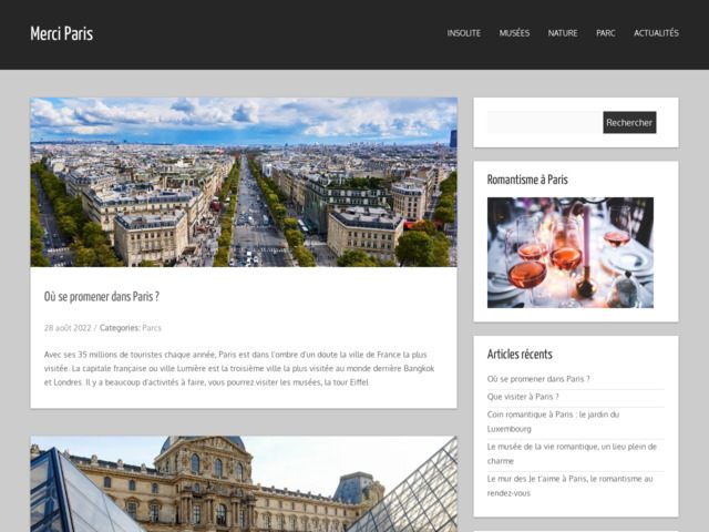 Merci paris | guide visite touristique, tour eiffel, mto, mtro