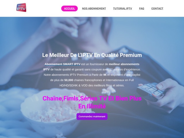 Smart IPTV : Meilleur abonnement premium en France pour Smart TV