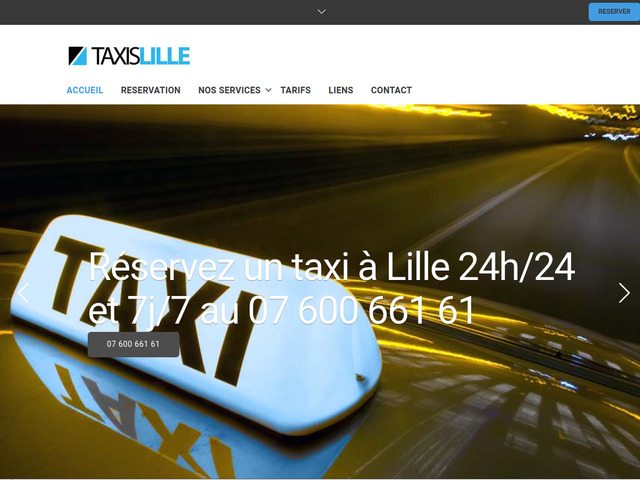 Taxislille - Votre compagnie de taxi à Lille